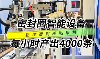 「视频」密封圈智能设备：每小时产出4000条 